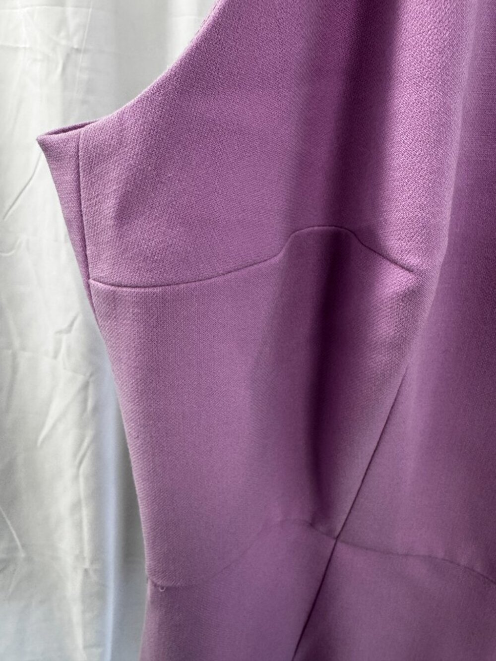 French Connection: Whisper Lilac Pink Spaghetti Strap Sheath Mini Dress - Picture 6 of 14